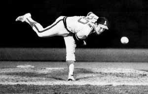Nolan Ryan, an all-star pitcher and one of the masters of the curve. Photo credit: LA Times